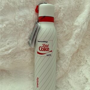 Owala White and Red Diet Coke Water Bottle